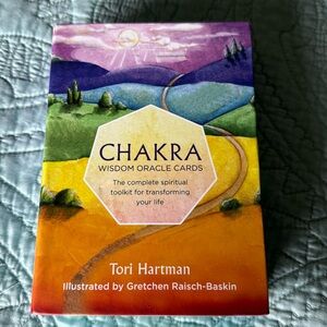CHAKRA WISDOM ORACLE CARDS by TONI HARTMAN